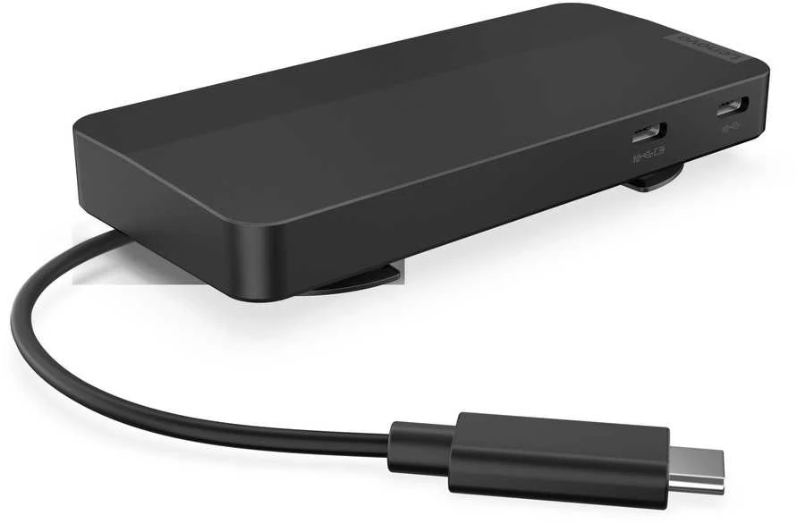 Lenovo | USB-C Dual Ekranas Travel Dock su adapteriu | 40B90100EU | Ethernet LAN (RJ-45) jungtys 1 | DisplayPorts quantity 1 | USB 3.0 (3.1 Gen 1) jungtys quantity 1 x USB-A 10 Gbps, 2 x USB-C 10 Gbps | HDMI jungtys quantity 1 | 65 W | Garantija 36 mėn.