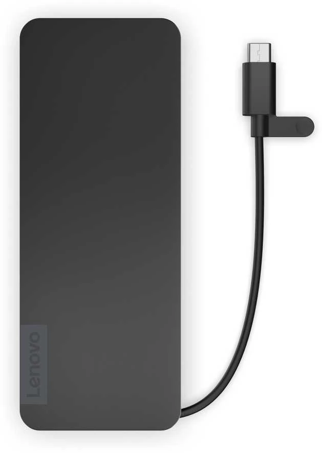 Lenovo | USB-C Slim Travel Dock | 4X11N40212 | 65 W | AC Adapteris