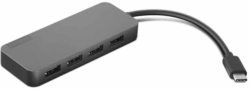 Lenovo | Priedai USB-C į 4 prievadų USB-A šakotuvas | Adapteriai | USB-C