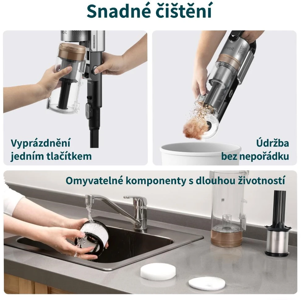 Dulkių siurblys vertikalus Levoit Dulkių siurblys vertikalus Levoit LVAC-300 Plus