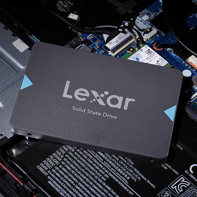 Lexar | SSD | NQ100 | 240 GB | SSD form factor 2.5 | Solid-state drive sąsaja SATA III | Skaitymo greitis 550 MB/s | Rašymo greitis 445 MB/s