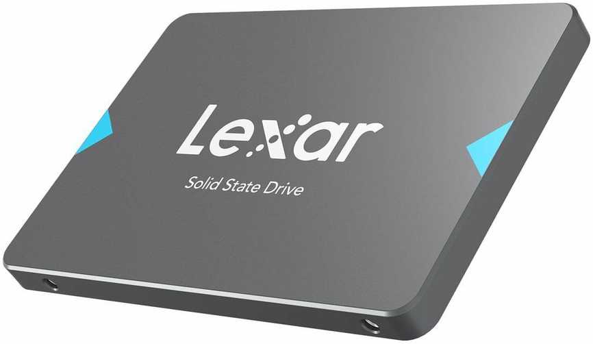 Lexar | SSD | NQ100 | 240 GB | SSD form factor 2.5 | Solid-state drive sąsaja SATA III | Skaitymo greitis 550 MB/s | Rašymo greitis 445 MB/s