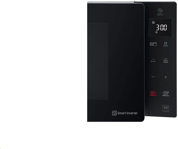 Mikrobangų krosnelė LG | Microwave Oven | MH6535GIS | Free standing | 25 L | 1450 W | Grilis | Juodas