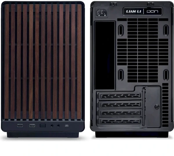 Kompiuterio korpusas Lian Li A3-mATX, Juodos spalvos