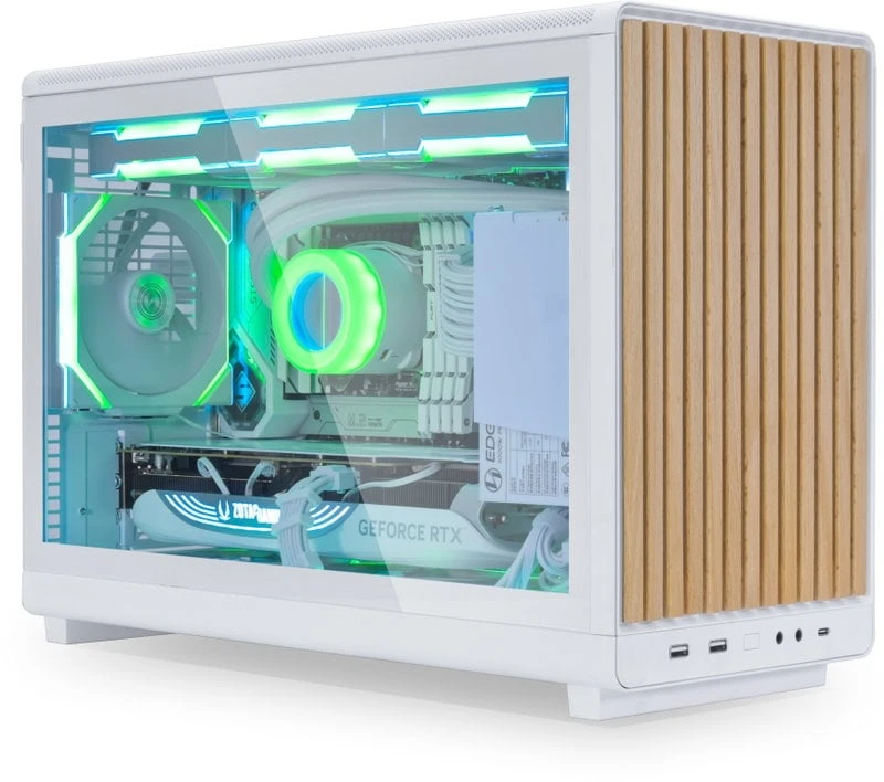 Lian Li LianLi A3-mATX baltas