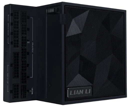 Lian Li EDGE GOLD 850 80 PLUS Gold maitinimo šaltinis, PCIe 5.1, ATX 3.1 × 850 vatų, juodas