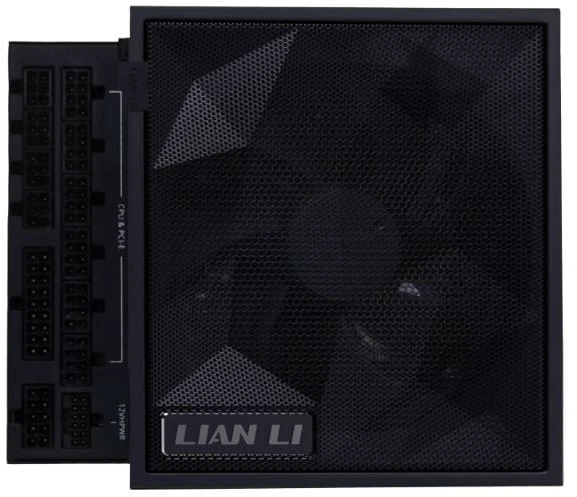 Lian Li EDGE GOLD 850 80 PLUS Gold maitinimo šaltinis, PCIe 5.1, ATX 3.1 × 850 vatų, juodas