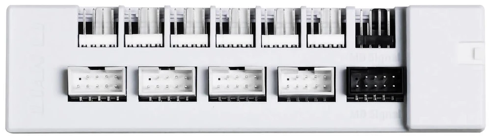 Lian Li EDGE HUB, 4x USB, 6x PWM – baltos spalvos