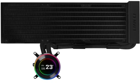 Lian Li HYDROSHIFT II LCD-C 360CL ARGB All-in-One Liquid Cooler – juodos spalvos