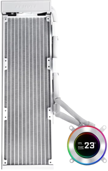 Lian Li HYDROSHIFT II LCD-C 360TL ARGB AiO Vanduo Cooling – Baltas