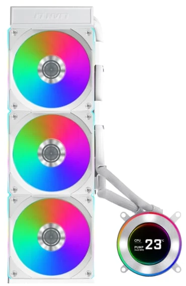 Lian Li HYDROSHIFT II LCD-C 360TL ARGB AiO Vanduo Cooling – Baltas