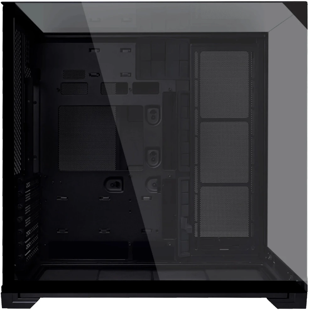 Kompiuterio korpusas Lian Li O11 Vision Compact, Juodas