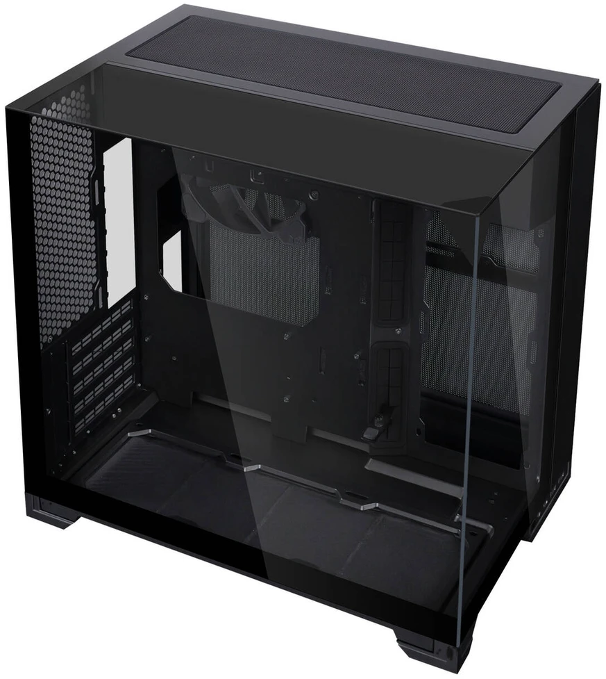 Lian Li O11 Vision-M PC-Gehäuse, Micro-ATX, Tempered Glass – juodos spalvos