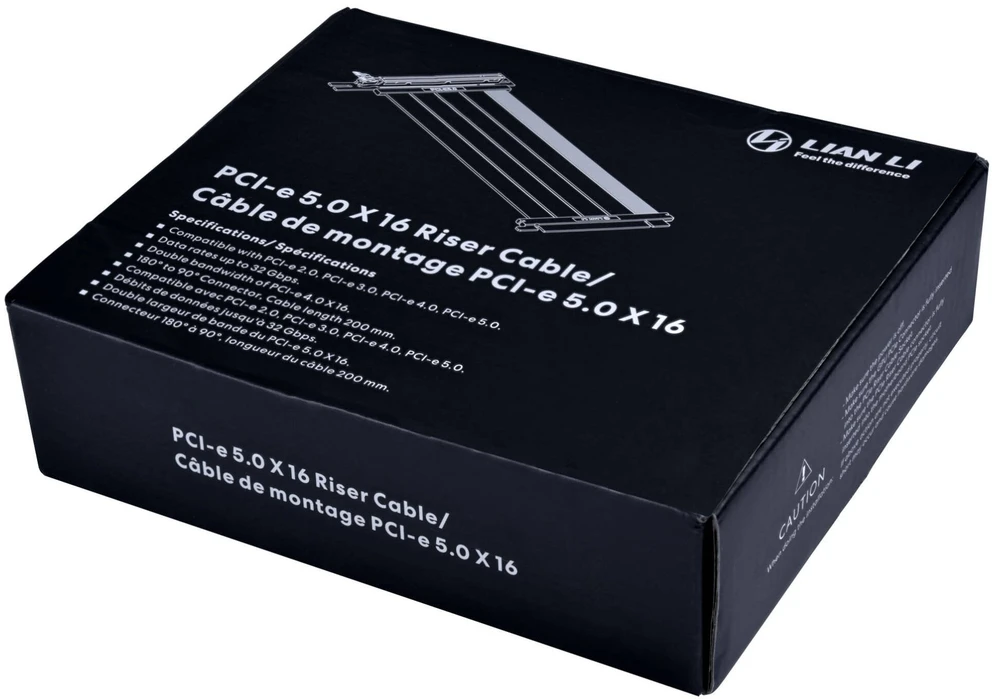 Lian Li PCIe 5.0 kėlimo kabelis – 200 mm