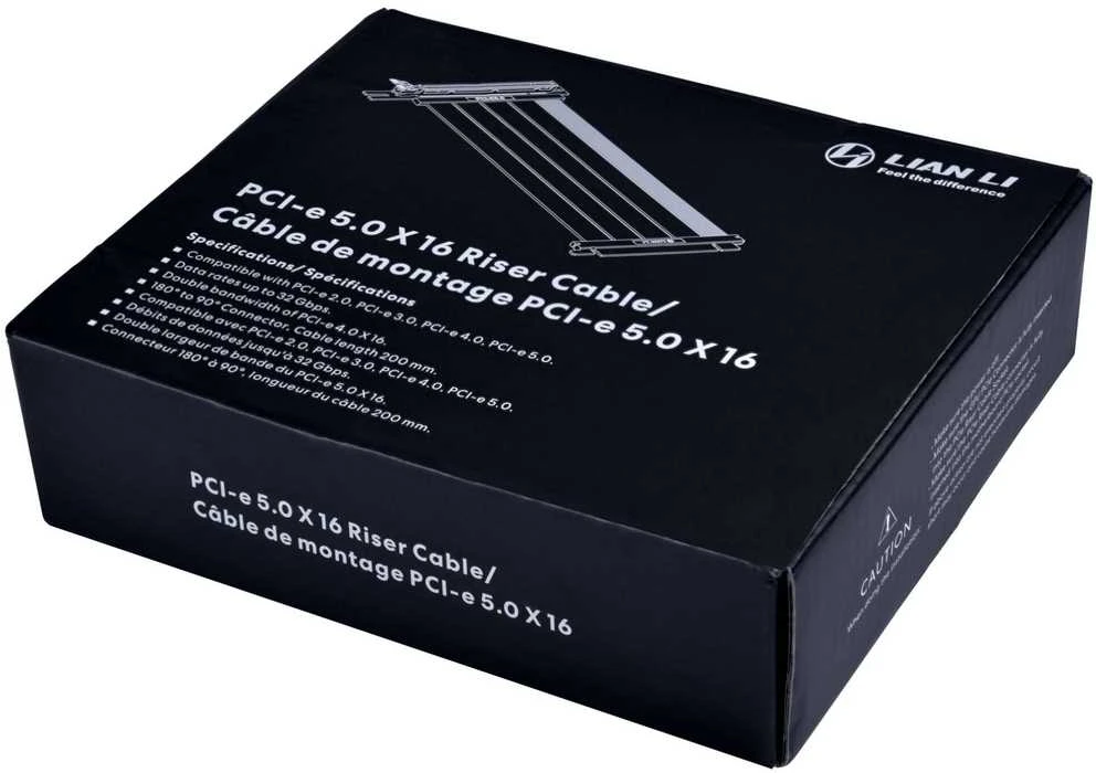Lian Li PCIe 5.0 kėlimo kabelis – 200 mm