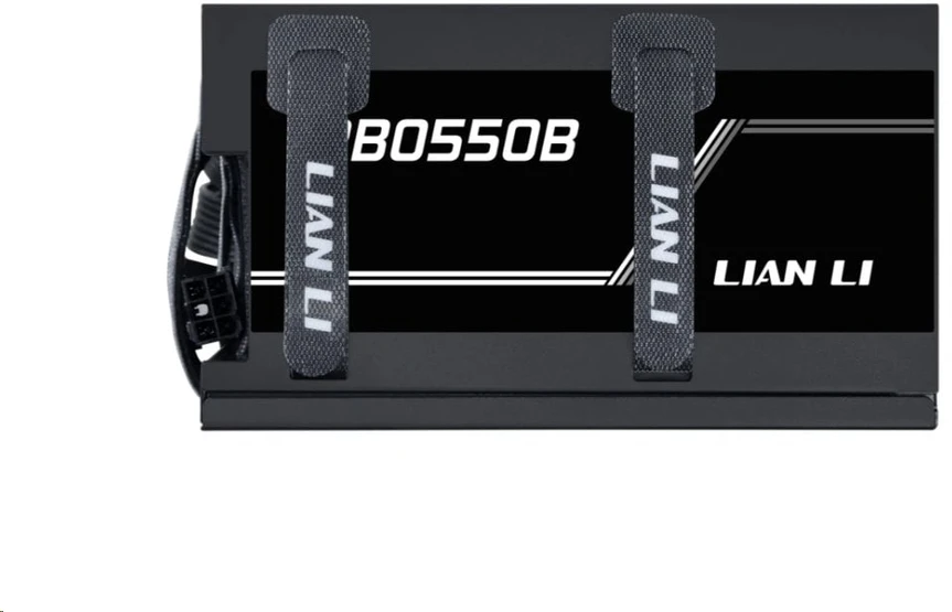 Lian Li RB serijos 80 PLUS Bronze maitinimo šaltinis, pusiau modulinis, ATX 3.1 "550 W", juodas