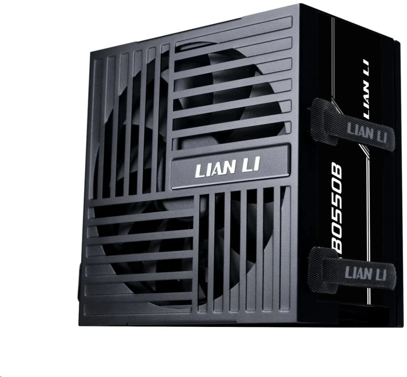 Lian Li RB serijos 80 PLUS Bronze maitinimo šaltinis, pusiau modulinis, ATX 3.1 "550 W", juodas