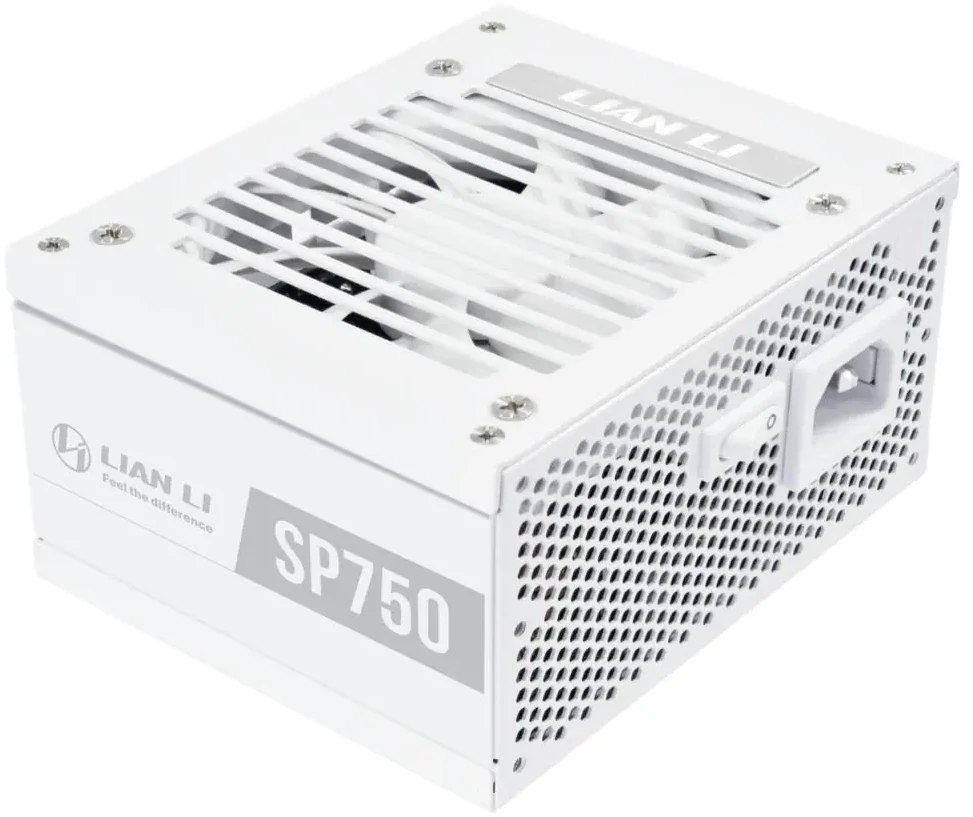 Lian Li SP750 V2 Gold maitinimo šaltinis, modulinis, ATX 3.1 "750 W", baltas