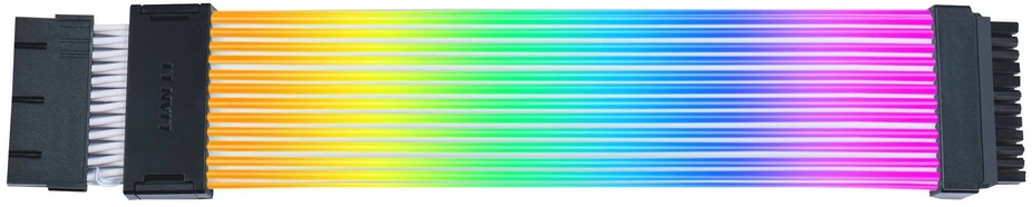 Lian Li Strimer belaidis 24 kontaktų RGB pagrindinės plokštės kabelis + valdiklis