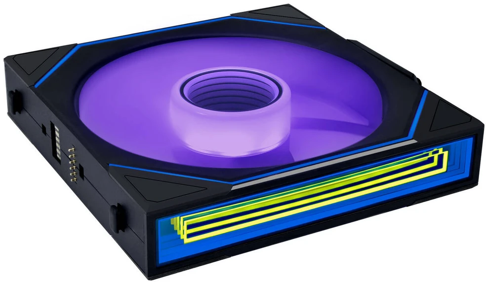 Lian Li UNI FAN SL-INF belaidis ventiliatorius, ARGB, PWM Ø 140 mm, jodo spalvos