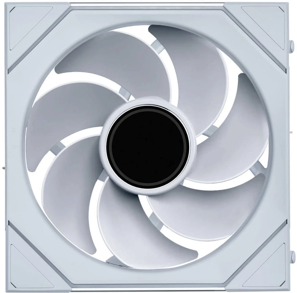 Lian Li UNI FAN SL-INF belaidis ventiliatorius, ARGB, PWM – atvirkštinės mentės, 140 mm, baltas