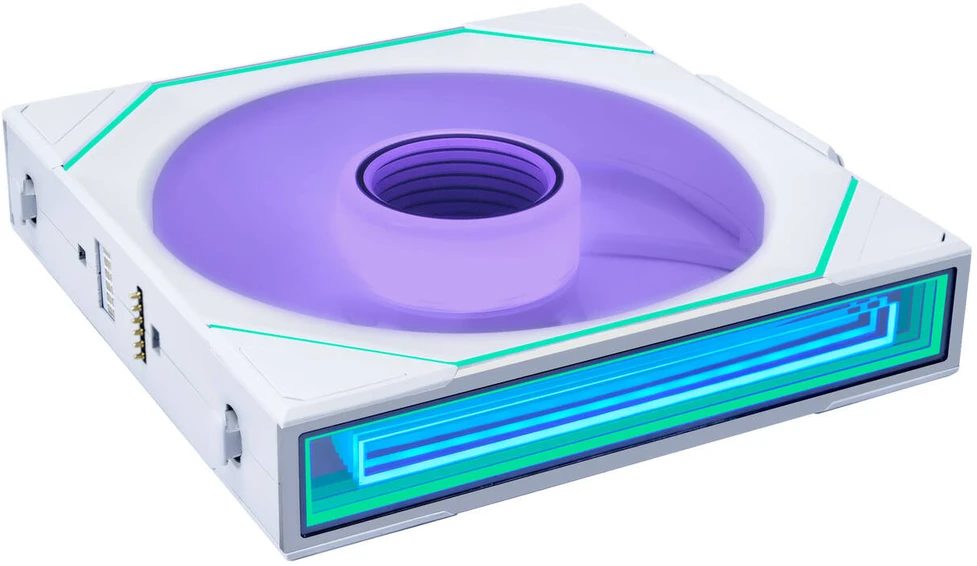 Lian Li UNI FAN SL-INF belaidis ventiliatorius, ARGB, PWM – 140 mm, baltas