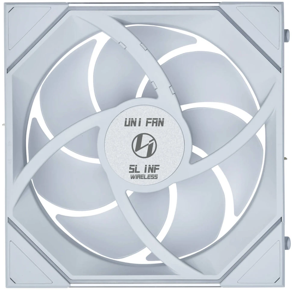 Lian Li UNI FAN SL-INF belaidis ventiliatorius, ARGB, PWM – 140 mm, baltas