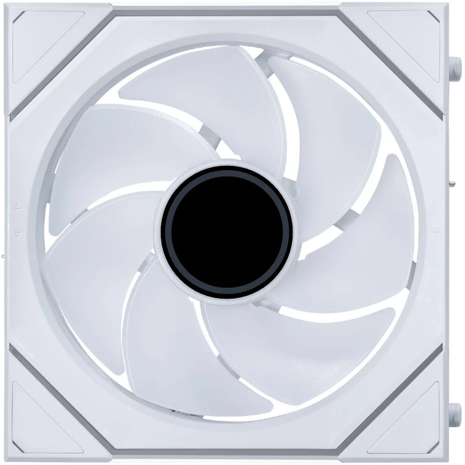 Lian Li UNI FAN SL-INF Wireless korpuso ventiliatorius, ARGB, PWM – Reverse Blade, 120mm, baltos spalvos