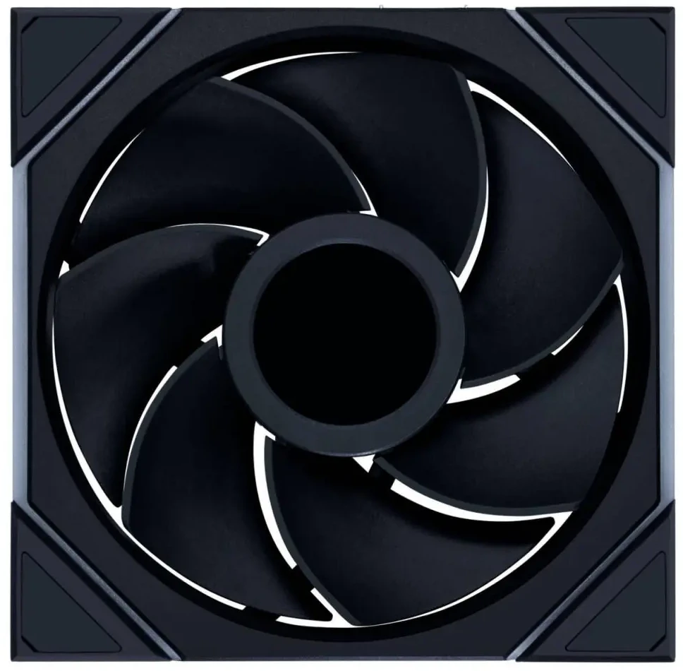 Lian Li UNI FAN TL LCD Wireless korpuso ventiliatorius, ARGB, PWM – Reverse Blade, 140mm, juodos spalvos