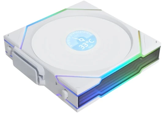 Lian Li UNI FAN TL Wireless korpuso ventiliatorius, ARGB, PWM – 140mm, baltos spalvos