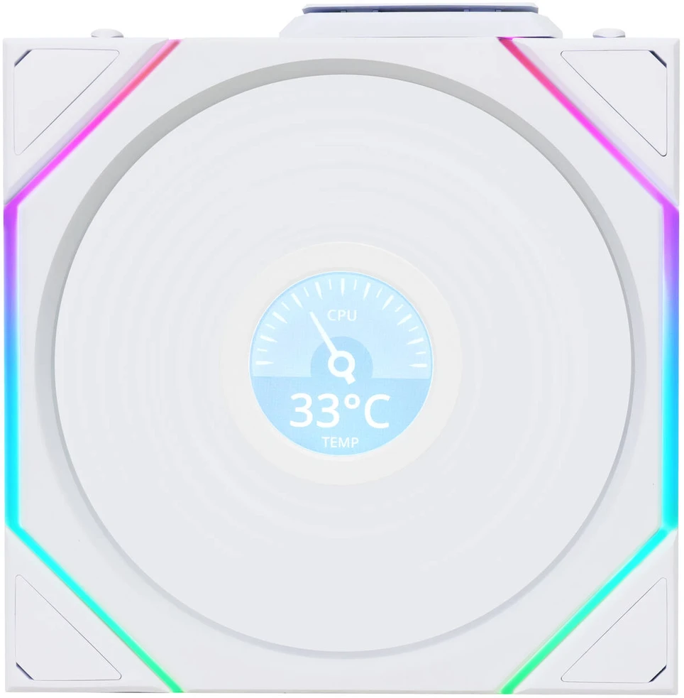 Lian Li UNI Fan TL LCD Wireless 120-Single Pack-2.4 GHz