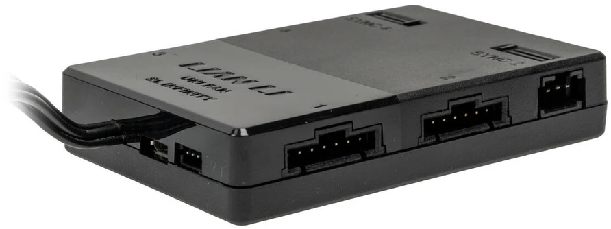Lian Li UNI HUB SL-INF Controller, L-Connect 3 - juodas