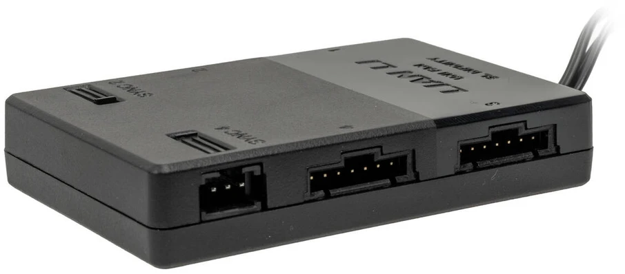 Lian Li UNI HUB SL-INF Controller, L-Connect 3 - juodas
