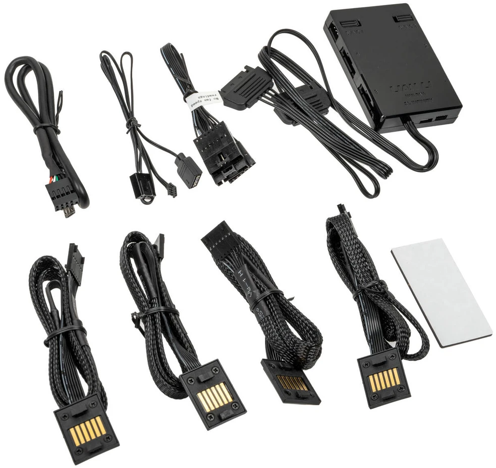 Lian Li UNI HUB SL-INF Controller, L-Connect 3 - juodas