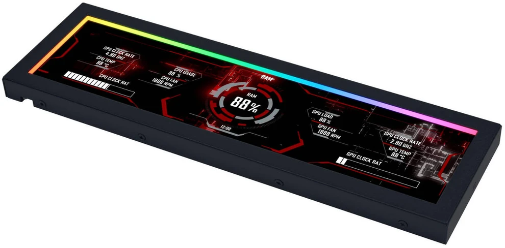 Lian Li 8.8″ Universal Screen – juodas