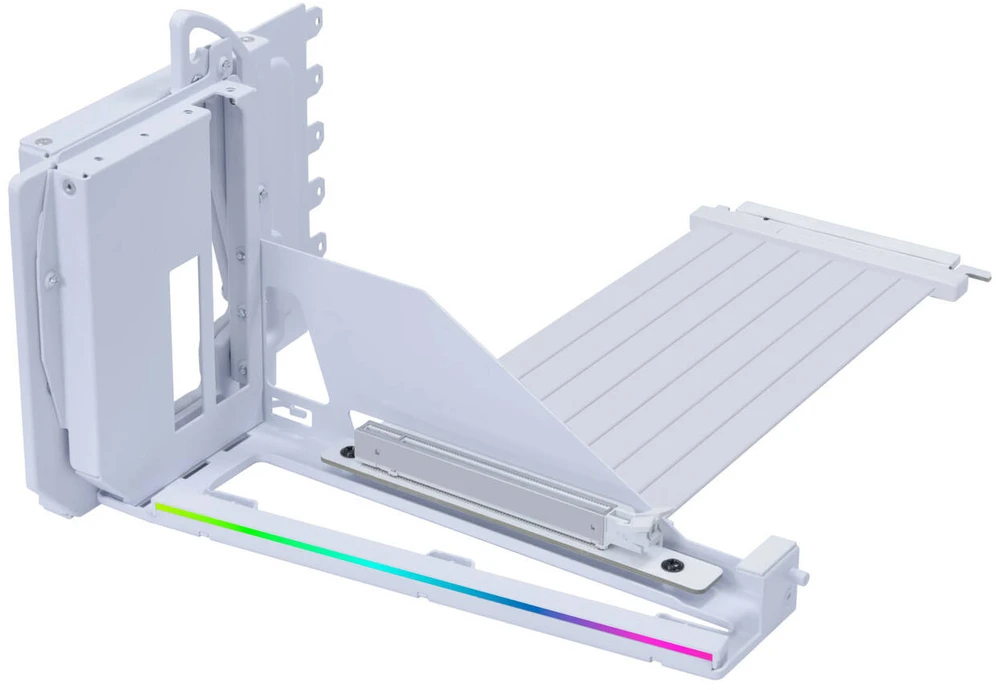 Kompiuterio korpusas Lian Li Vertical GPU Mounting Kit, with PCIe 5.0 Riser Cable – Baltas