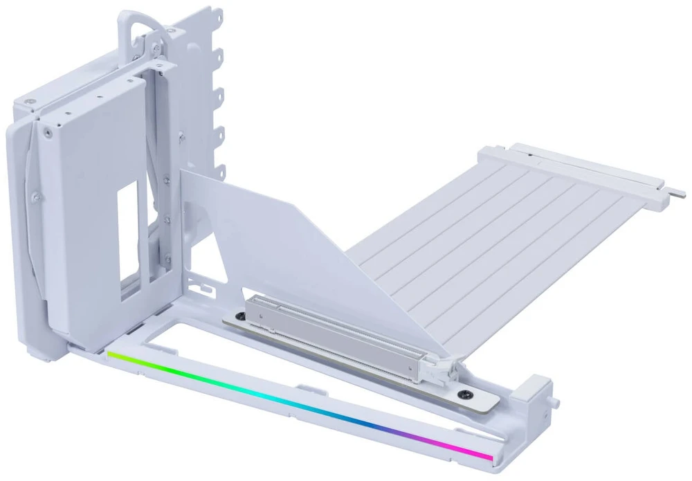 Kompiuterio korpusas Lian Li Vertical GPU Mounting Kit, with PCIe 5.0 Riser Cable – Baltas