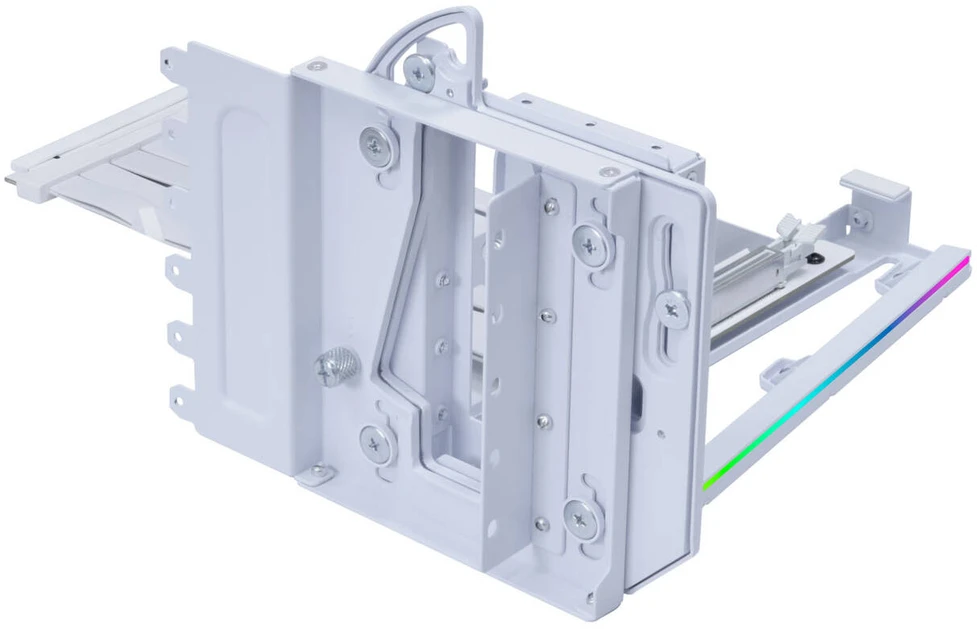 Kompiuterio korpusas Lian Li Vertical GPU Mounting Kit, with PCIe 5.0 Riser Cable – Baltas