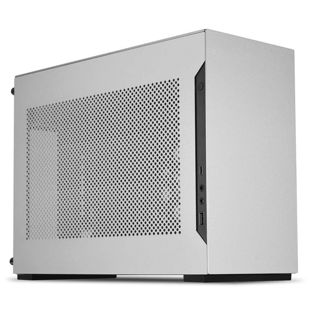 Lian Li x DAN Cases A4-H2O PC Case, Mini Case, Mini-ITX, PCIe 5.0 Riser – Sidabrinis