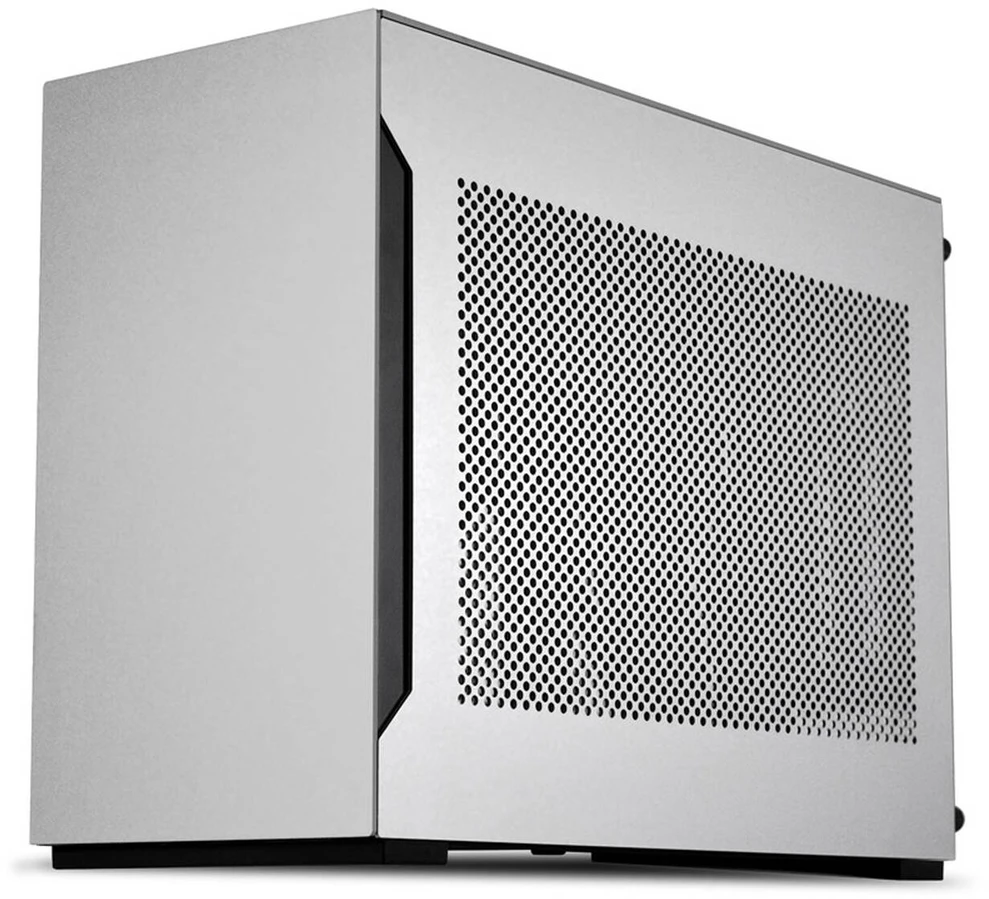 Lian Li x DAN Cases A4-H2O PC Case, Mini Case, Mini-ITX, PCIe 5.0 Riser – Sidabrinis
