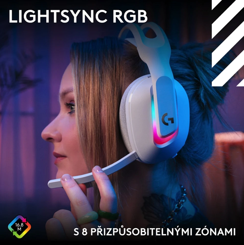 Logitech G Astro A20 X LIGHTSPEED Belaidės Belaidės Žaidimų Ausinės | Baltas