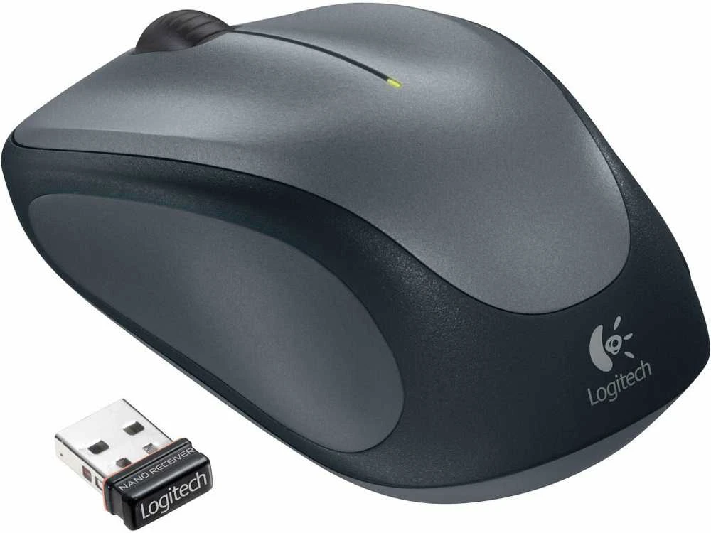 Belaidė pelė Logitech M235, Pilka