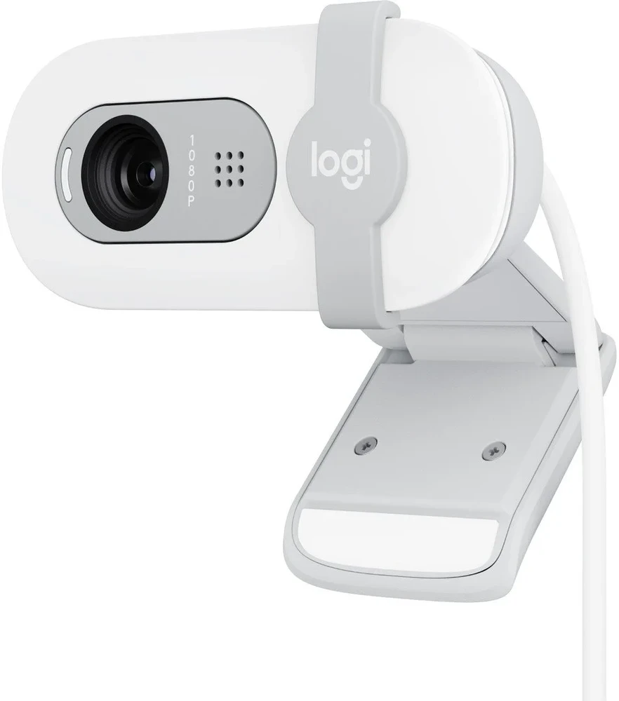 Internetinė kamera Logitech BRIO 100, baltos spalvos