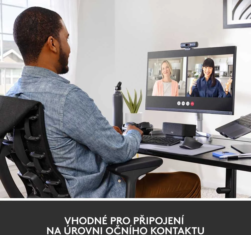Internetinė kamera Logitech BRIO 500, Grafito spalvos