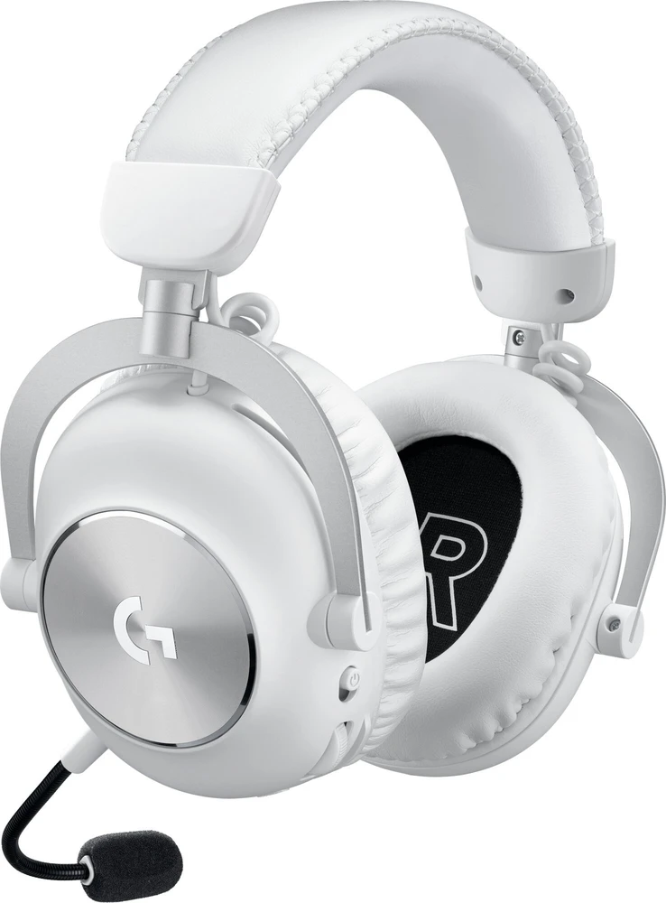Logitech G Pro X 2 Lightspeed belaidės ausinės žaidimams, Baltos spalvos