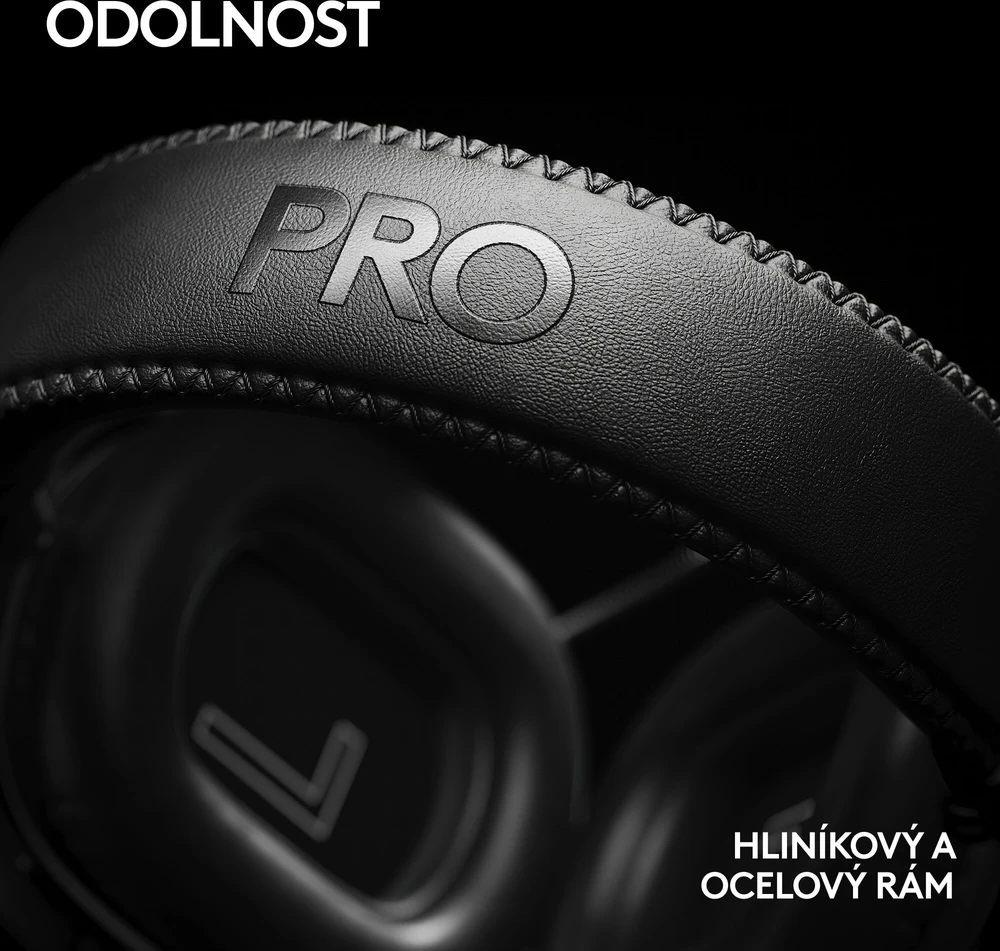 Logitech G PRO X 2 Lightspeed belaidės ausinės žaidimams, Juodos