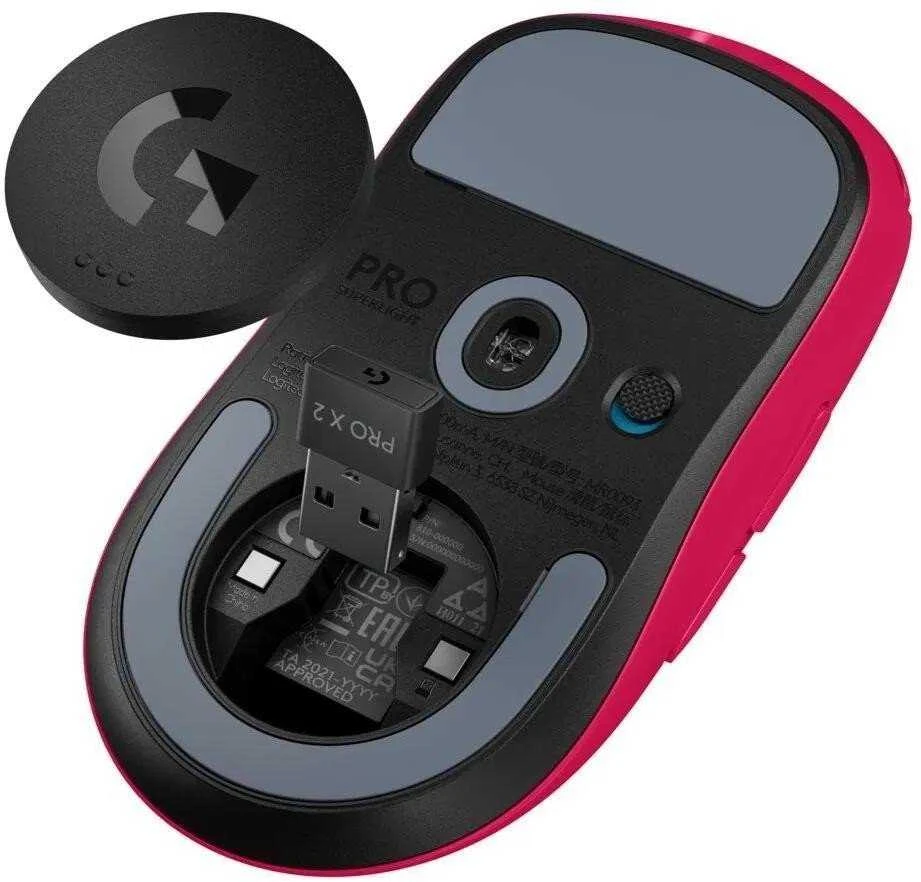 Žaidimų pelė Logitech G Pro X Superlight 2, rožinė