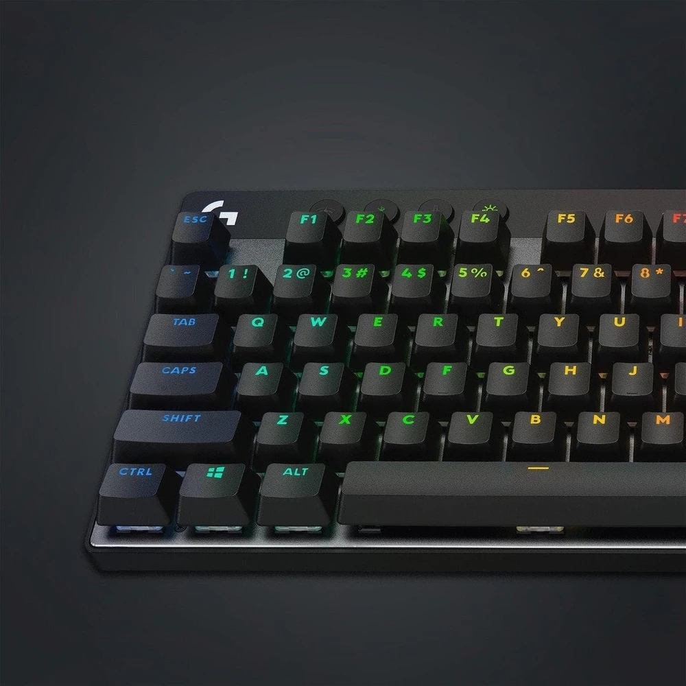 Žaidimų klaviatūra Logitech G Pro X TKL Lightspeed, US išdėstymas, Juodos spalvos