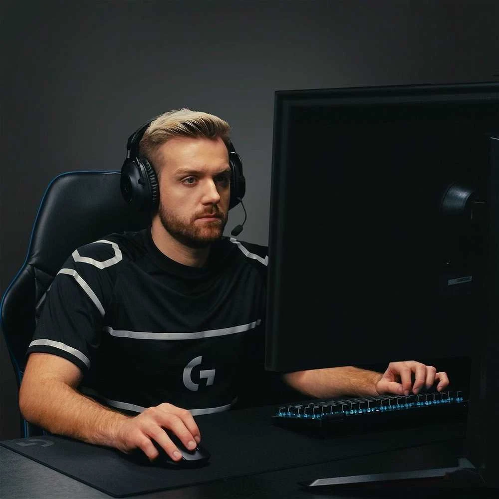 Žaidimų klaviatūra Logitech G Pro X TKL Lightspeed, US išdėstymas, Juodos spalvos