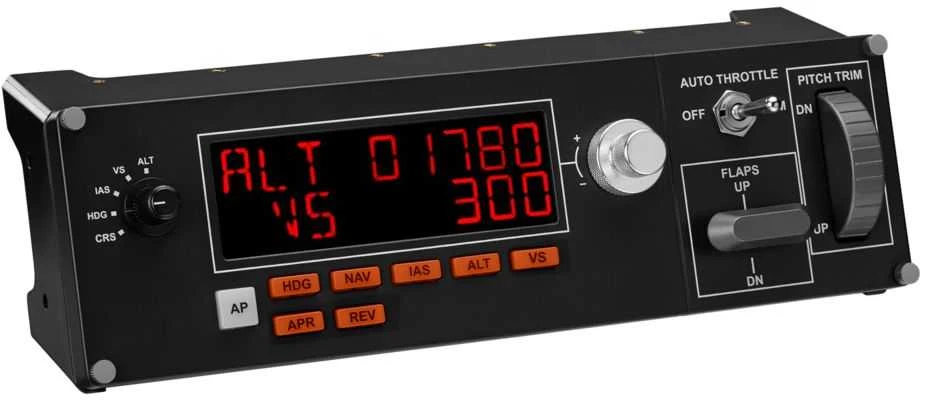 „Logitech Pro Flight Multi Panel“.